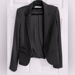Tuxedo front black jacket